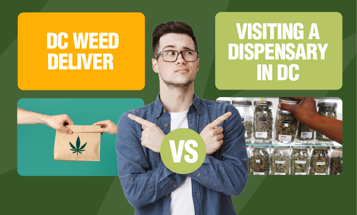 weed delivery vs dispensary dc