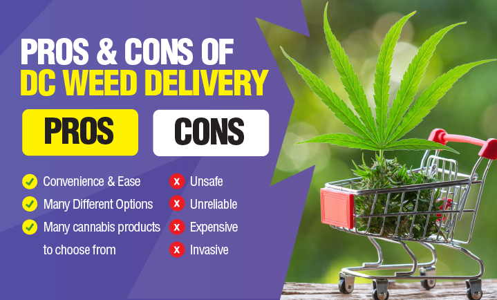 pros and cons of weed delivery