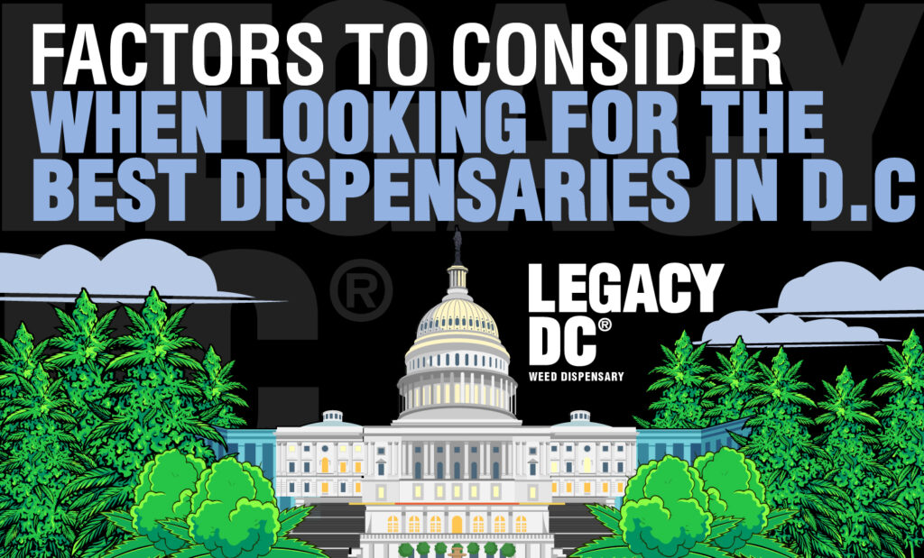 Factors to consider when looking for the best dispensaries in dc