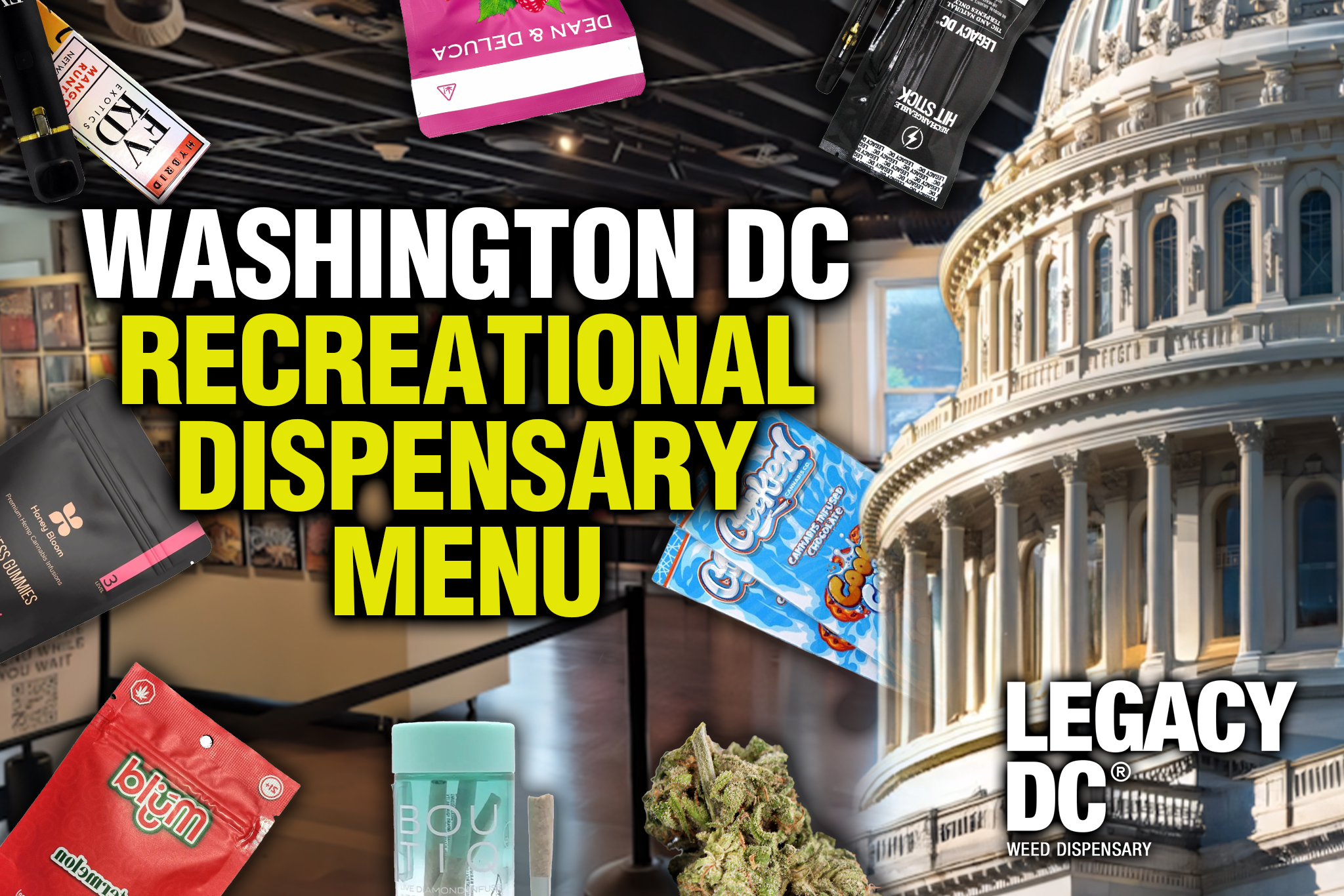 washington dc recreational dispensary menu