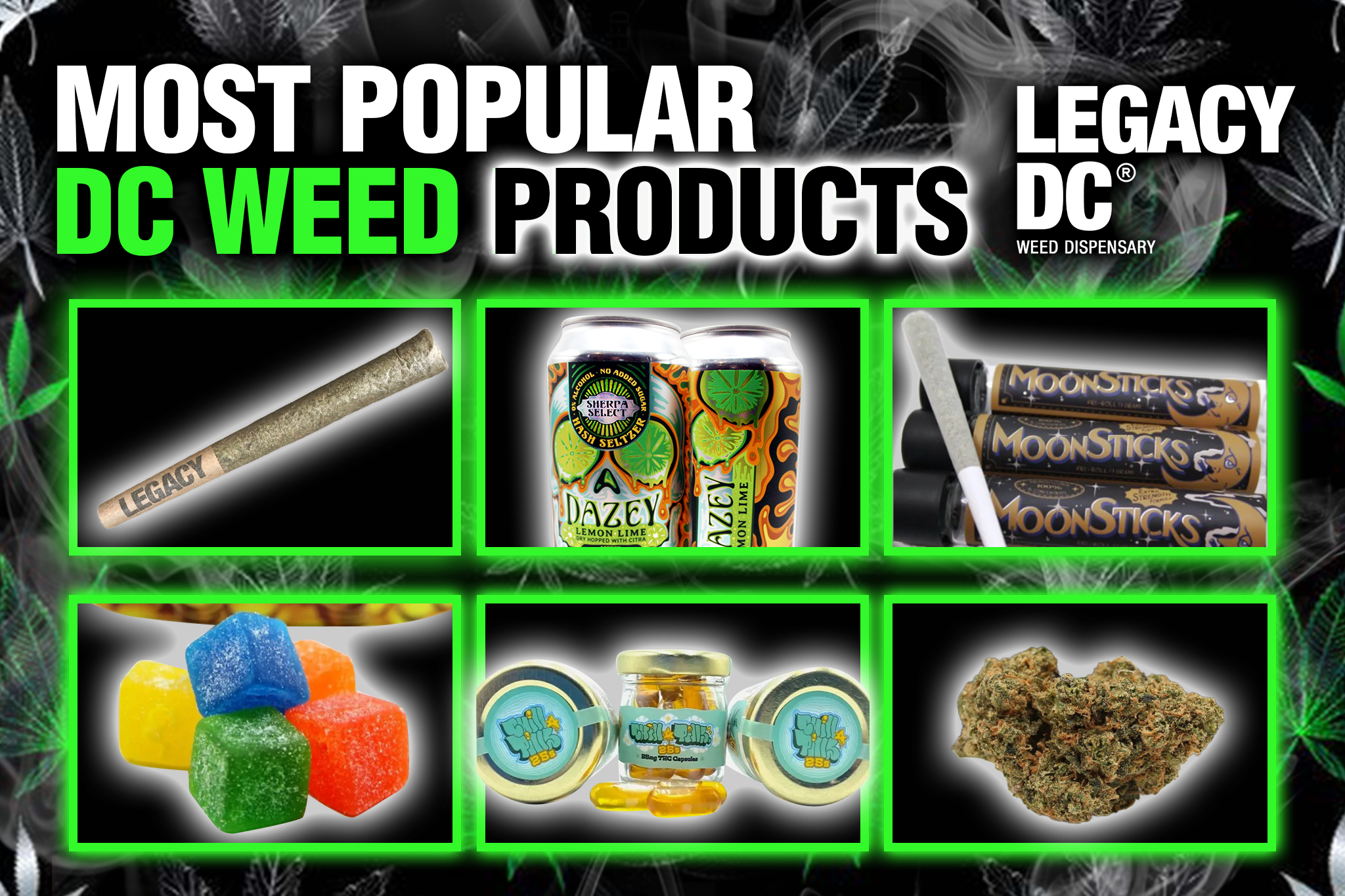 most popular dc weed products